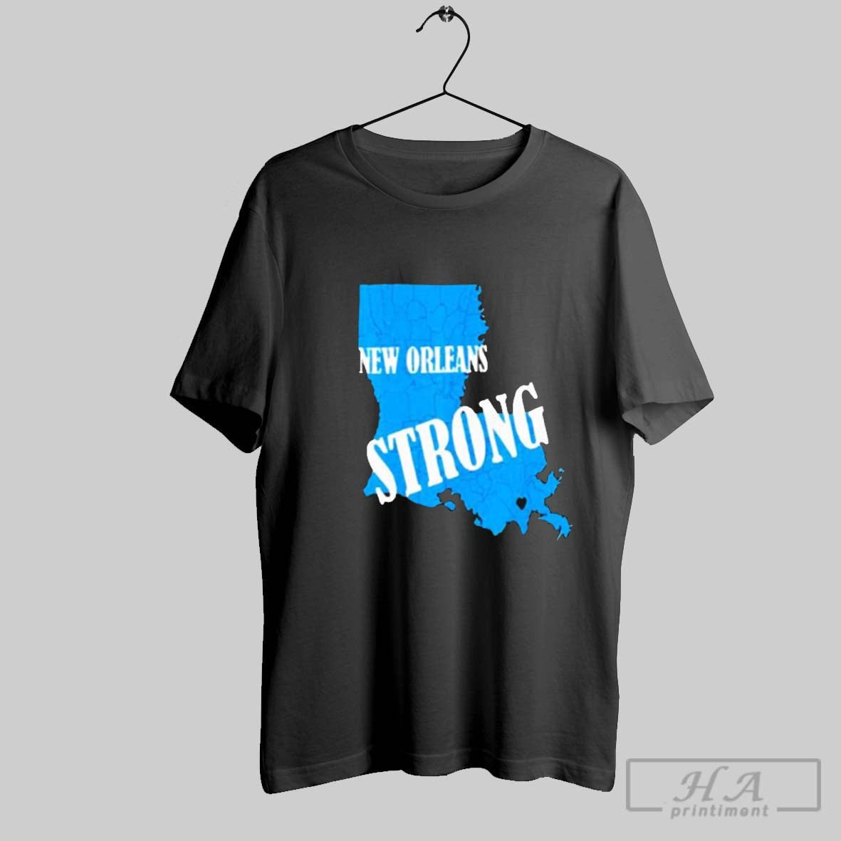 Official New Orleans Map Nola Strong 2025 T-Shirts, Hoodie, Sweatshirt - T-Shirt, Sweatshirt, Hoodie