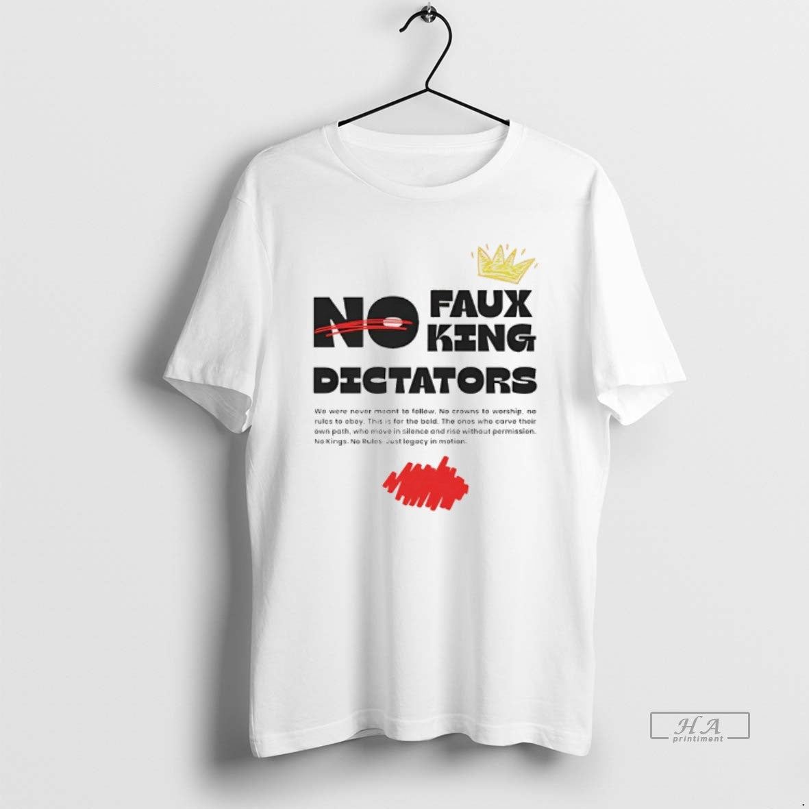 Official No Faux King Dictators T-Shirts, Hoodie, Sweatshirt - T-Shirt, Sweatshirt, Hoodie