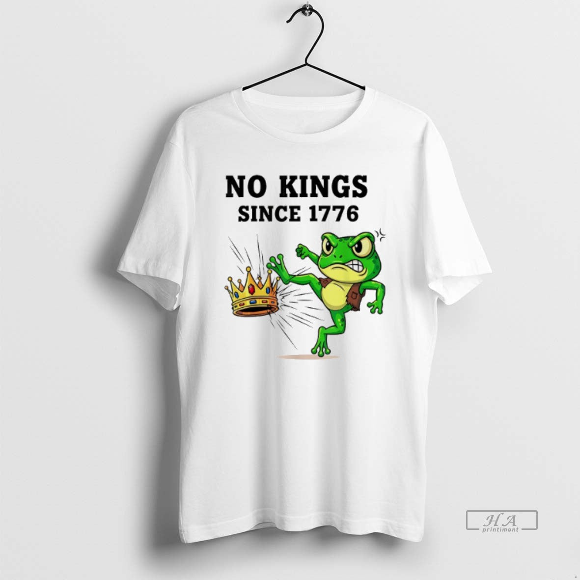 Official No Kings Since 1776 Frog Protest T-Shirts, Hoodie, Sweatshirt - T-Shirt, Sweatshirt, Hoodie