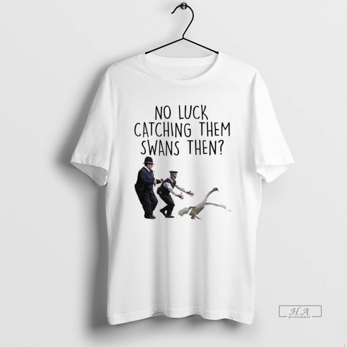 Official No Luck Catching Them Swans Cornetto Trilogy T-Shirts, Hoodie, Sweatshirt - T-Shirt, Sweatshirt, Hoodie