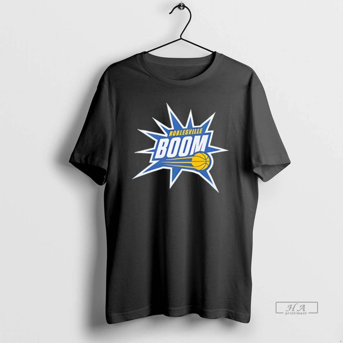 Official Noblesville Boom Indiana Pacers Basketball Logo T-Shirts, Hoodie, Sweatshirt - T-Shirt, Sweatshirt, Hoodie