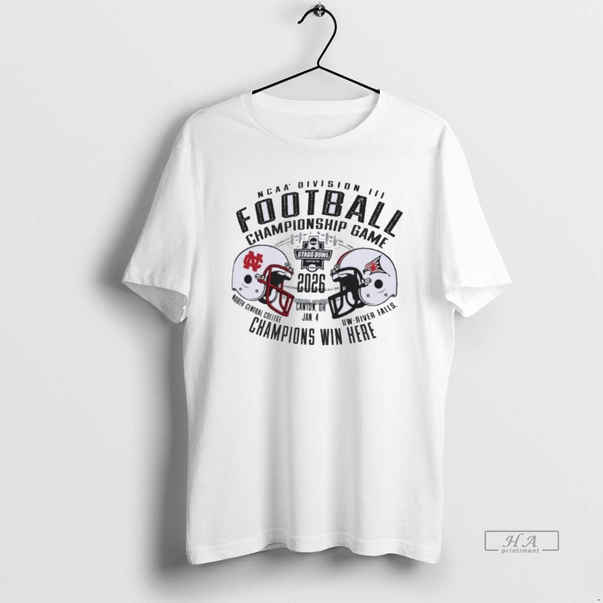 Official North Central Cardinals Vs Uw River Falls 2025 Ncaa Diii Football Championship Game Matchup T-Shirts, Hoodie, Sweatshirt - T-Shirt, Sweatshirt, Hoodie