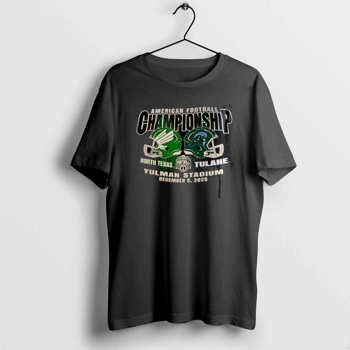 Official North Texas Mean Green Vs Tulane Green Wave 2025 American Football Yulman Stadium T-Shirts, Hoodie, Sweatshirt - T-Shirt, Sweatshirt, Hoodie
