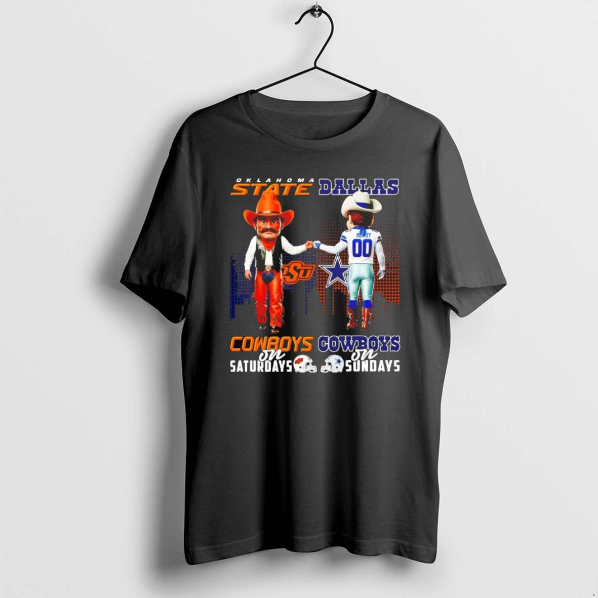 Official Osu Cowboys Saturdays Dallas Cowboys Sundays Mascot Chriast T-Shirts, Hoodie, Sweatshirt - T-Shirt, Sweatshirt, Hoodie