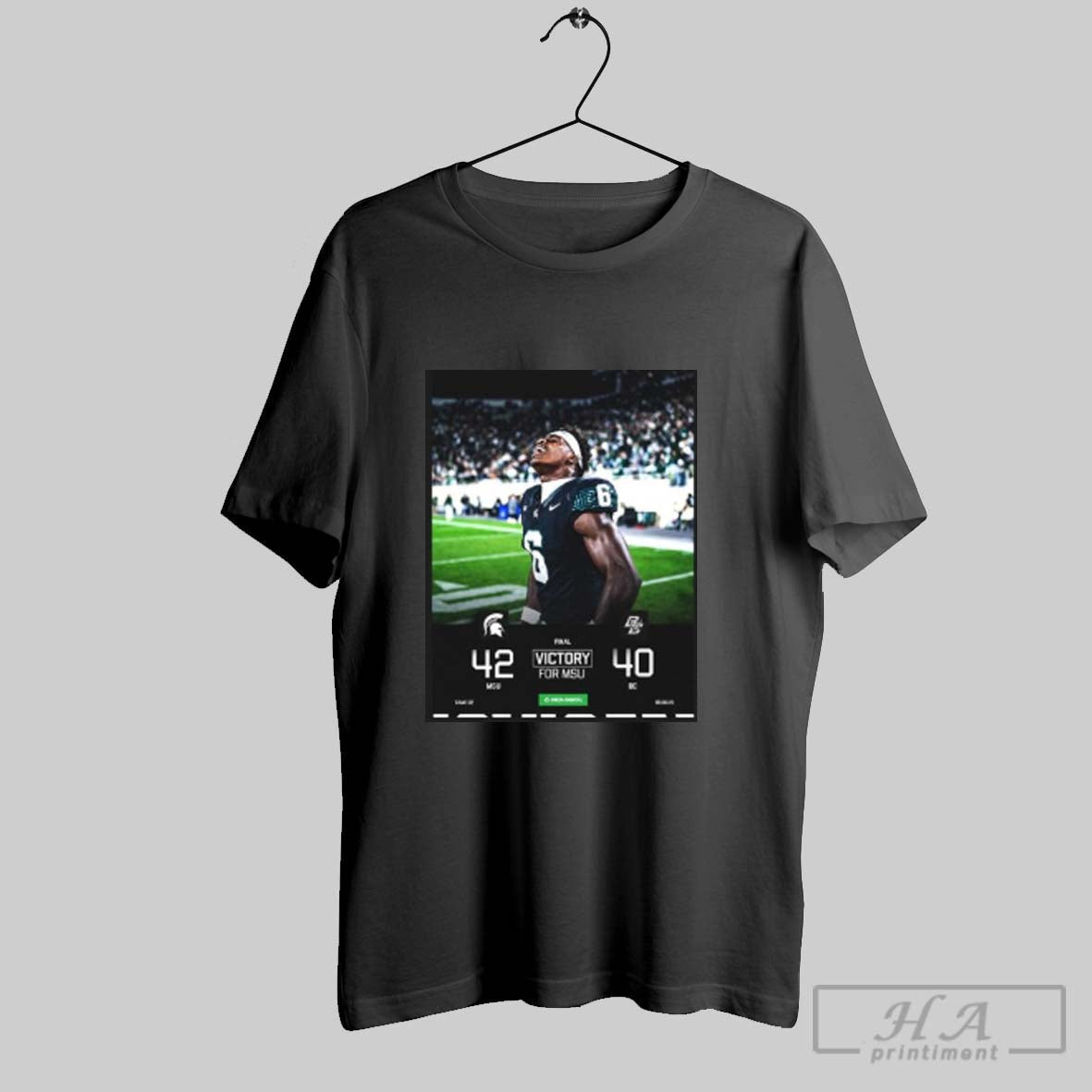 Official Official Michigan State Spartans Win 42 40 Boston College Poster T-Shirts, Hoodie, Sweatshirt - T-Shirt, Sweatshirt, Hoodie
