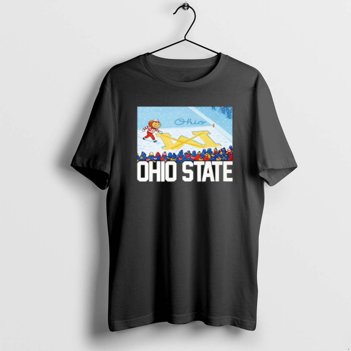 Official Ohio Vs Michigan Rivalry Script Ohio Big M T-Shirts, Hoodie, Sweatshirt - T-Shirt, Sweatshirt, Hoodie
