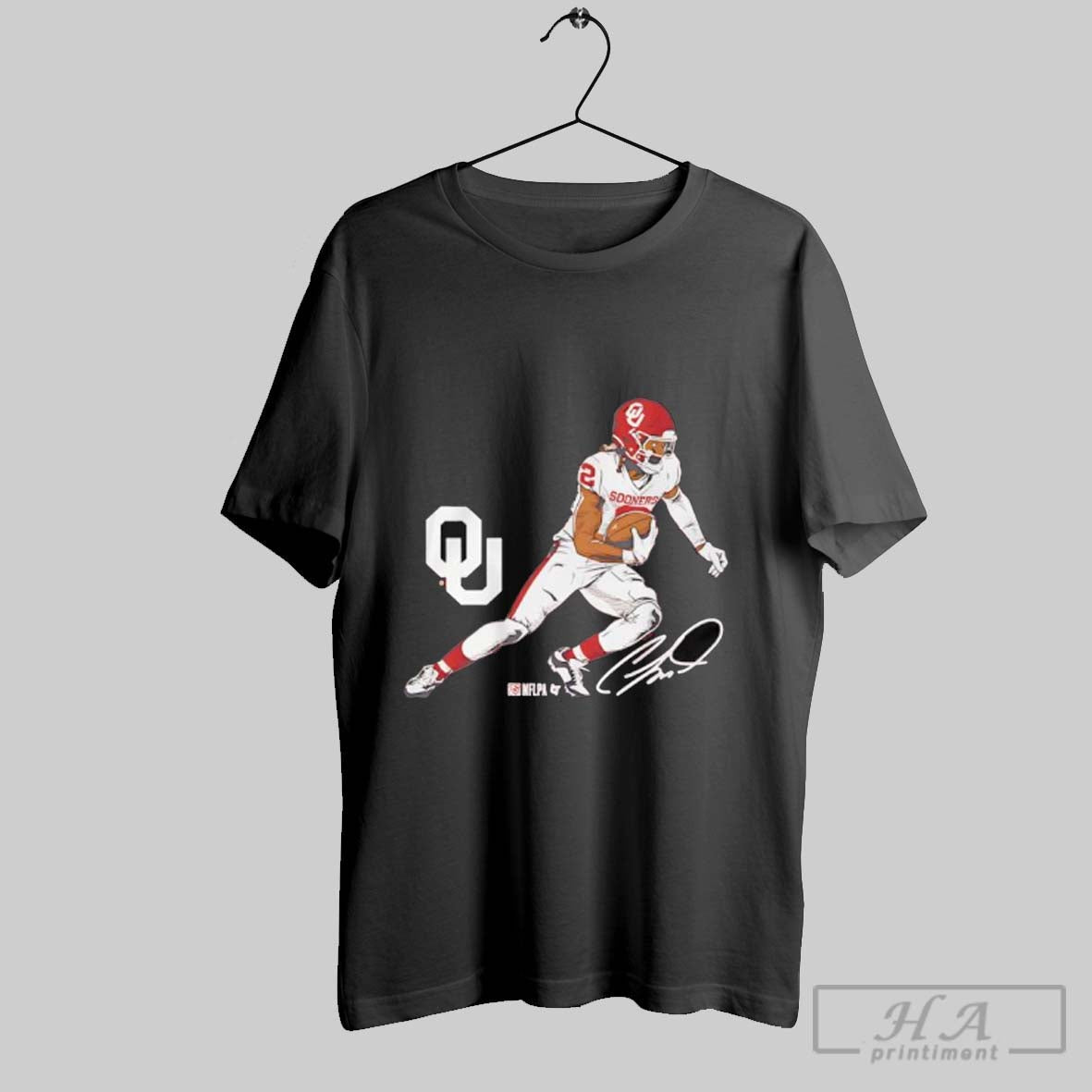 Official Oklahoma Football Ceedee Lamb Superstar Pose Signature T-Shirts, Hoodie, Sweatshirt - T-Shirt, Sweatshirt, Hoodie