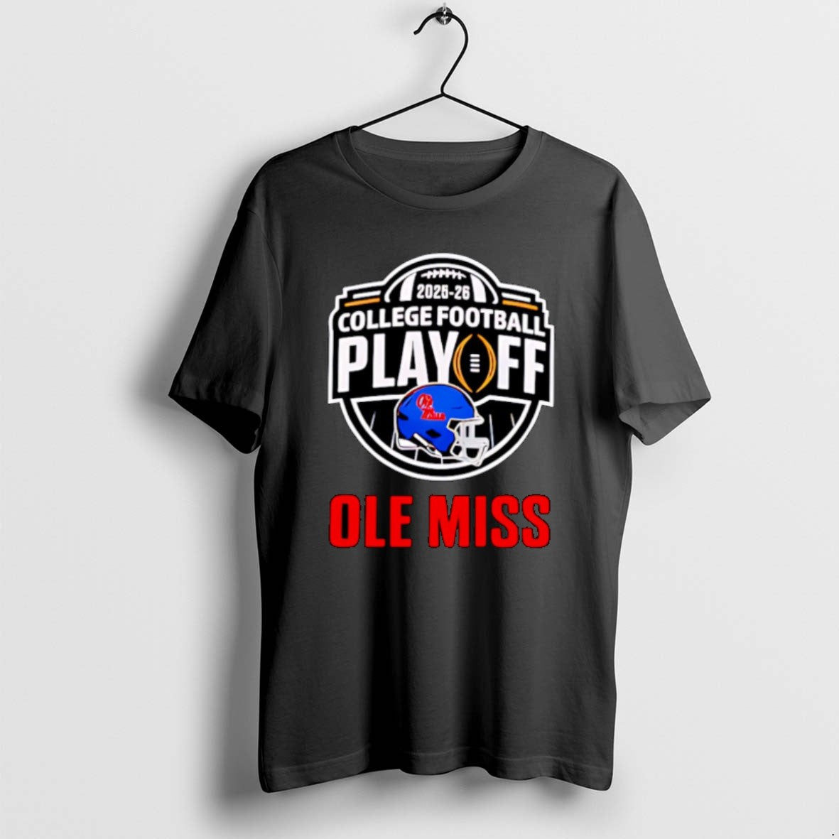 Official Ole Miss College Football Playoff 2025 26 Logo T-Shirts, Hoodie, Sweatshirt - T-Shirt, Sweatshirt, Hoodie