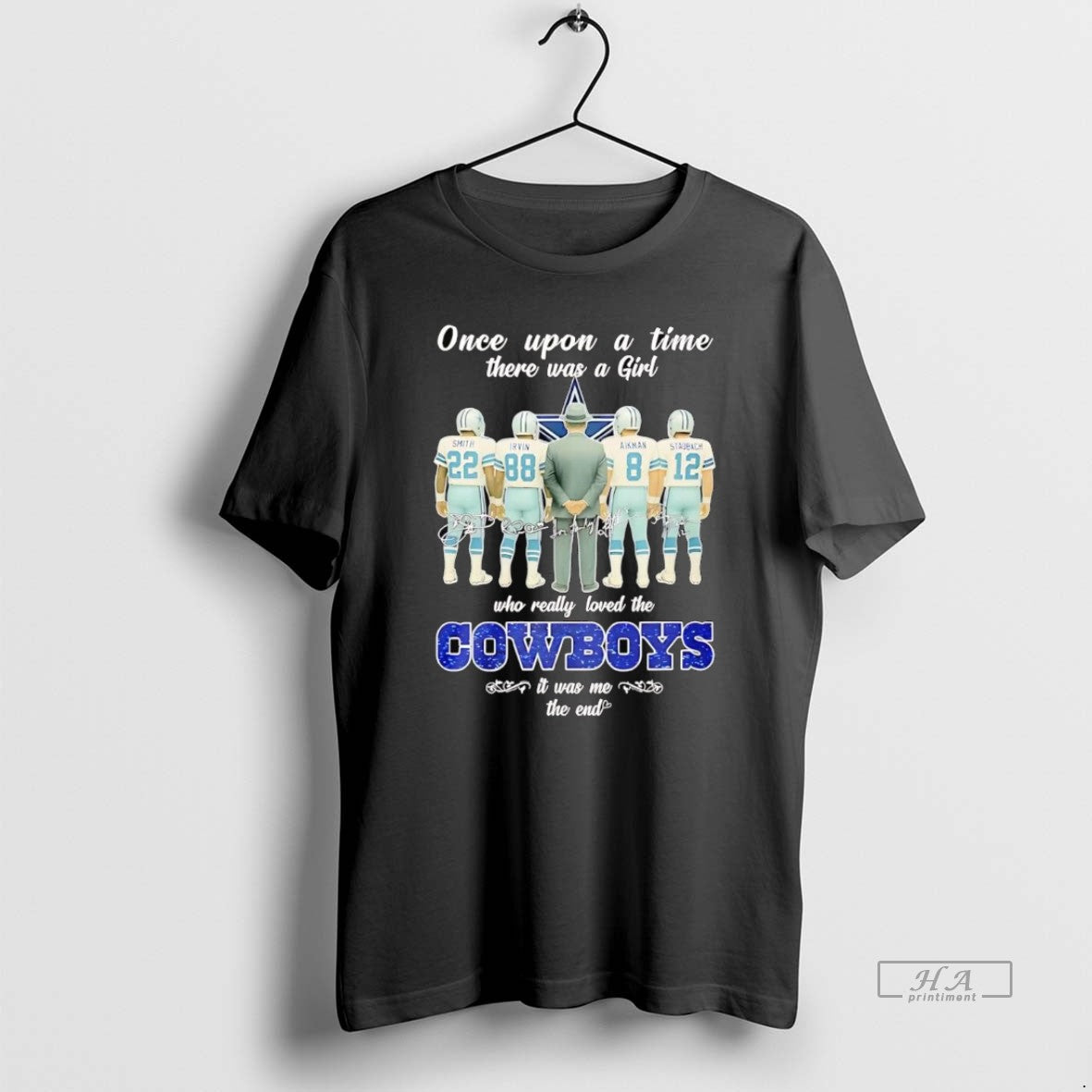 Official Once Upon Time There Was Girl Really Loved Dallas Cowboys T-Shirts, Hoodie, Sweatshirt - T-Shirt, Sweatshirt, Hoodie
