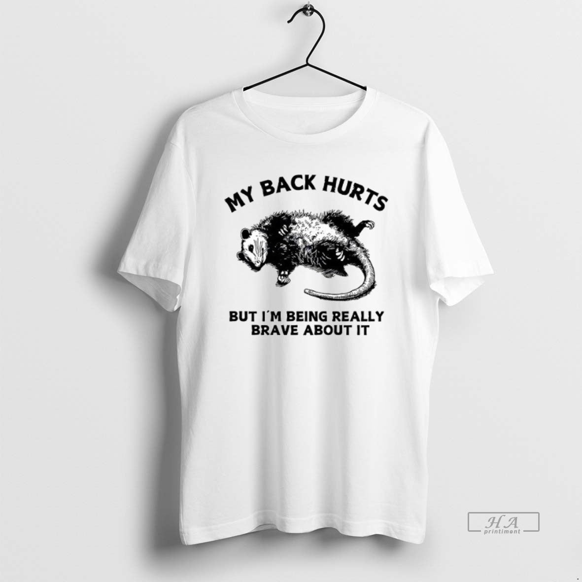Official Opossum My Back Hurts But Im Being Really Brave About Ceramic Ceramic T-Shirts, Hoodie, Sweatshirt - T-Shirt, Sweatshirt, Hoodie