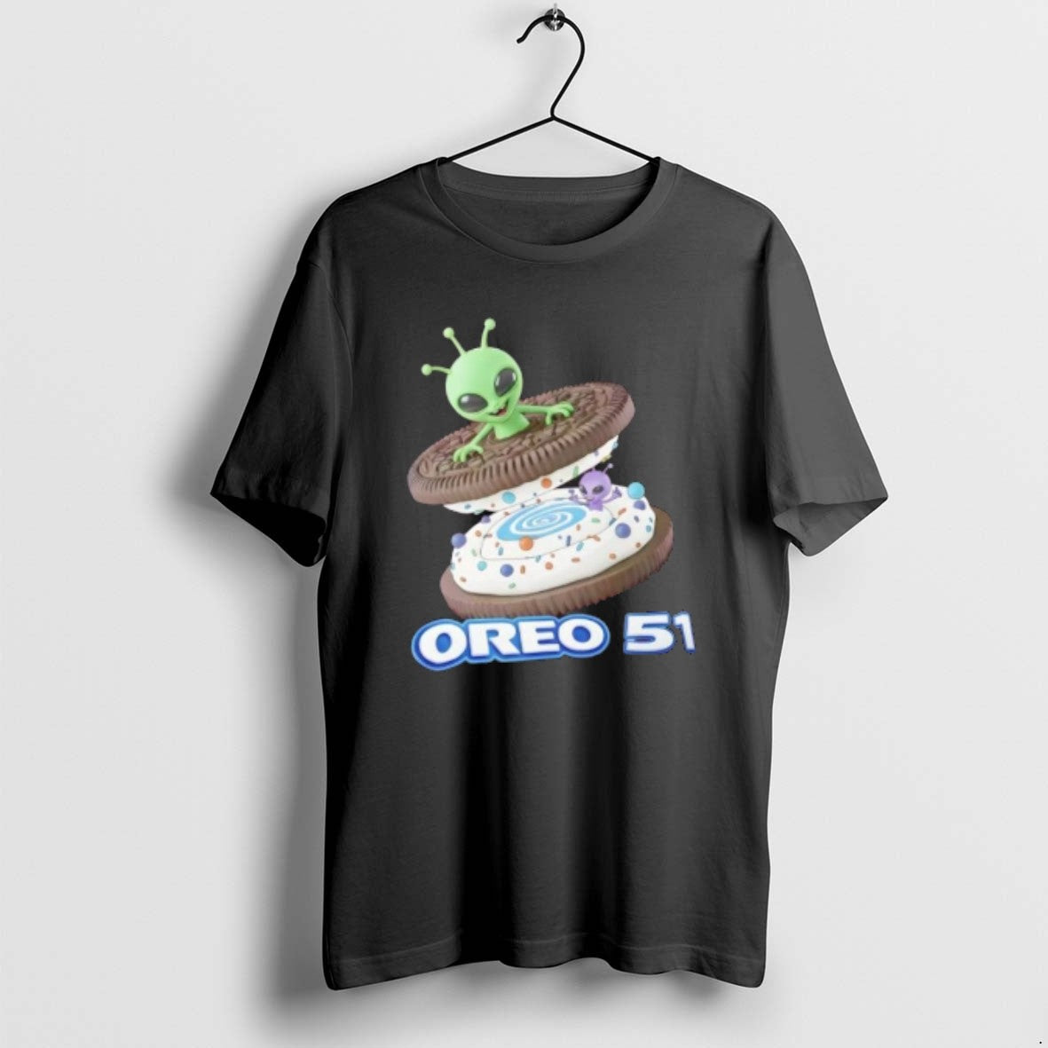 Official Oreo 51 Alien Cookie Area 51 Ufo Fan T-Shirts, Hoodie, Sweatshirt - T-Shirt, Sweatshirt, Hoodie