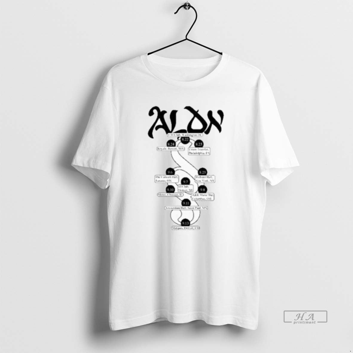 Official Pack Records Aldn Strung Tour T-Shirts, Hoodie, Sweatshirt - T-Shirt, Sweatshirt, Hoodie