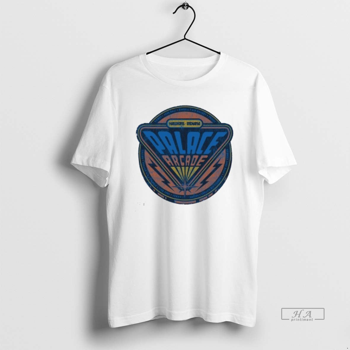 Official Palace Arcade Hawkins Indiana T-Shirts, Hoodie, Sweatshirt - T-Shirt, Sweatshirt, Hoodie