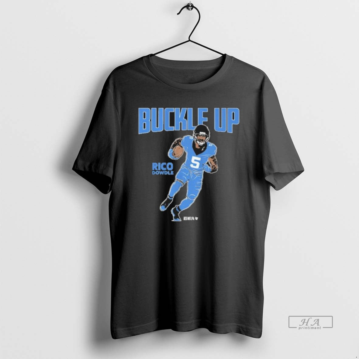 Official Panthers Rico Dowdle Buckle Up T-Shirts, Hoodie, Sweatshirt - T-Shirt, Sweatshirt, Hoodie