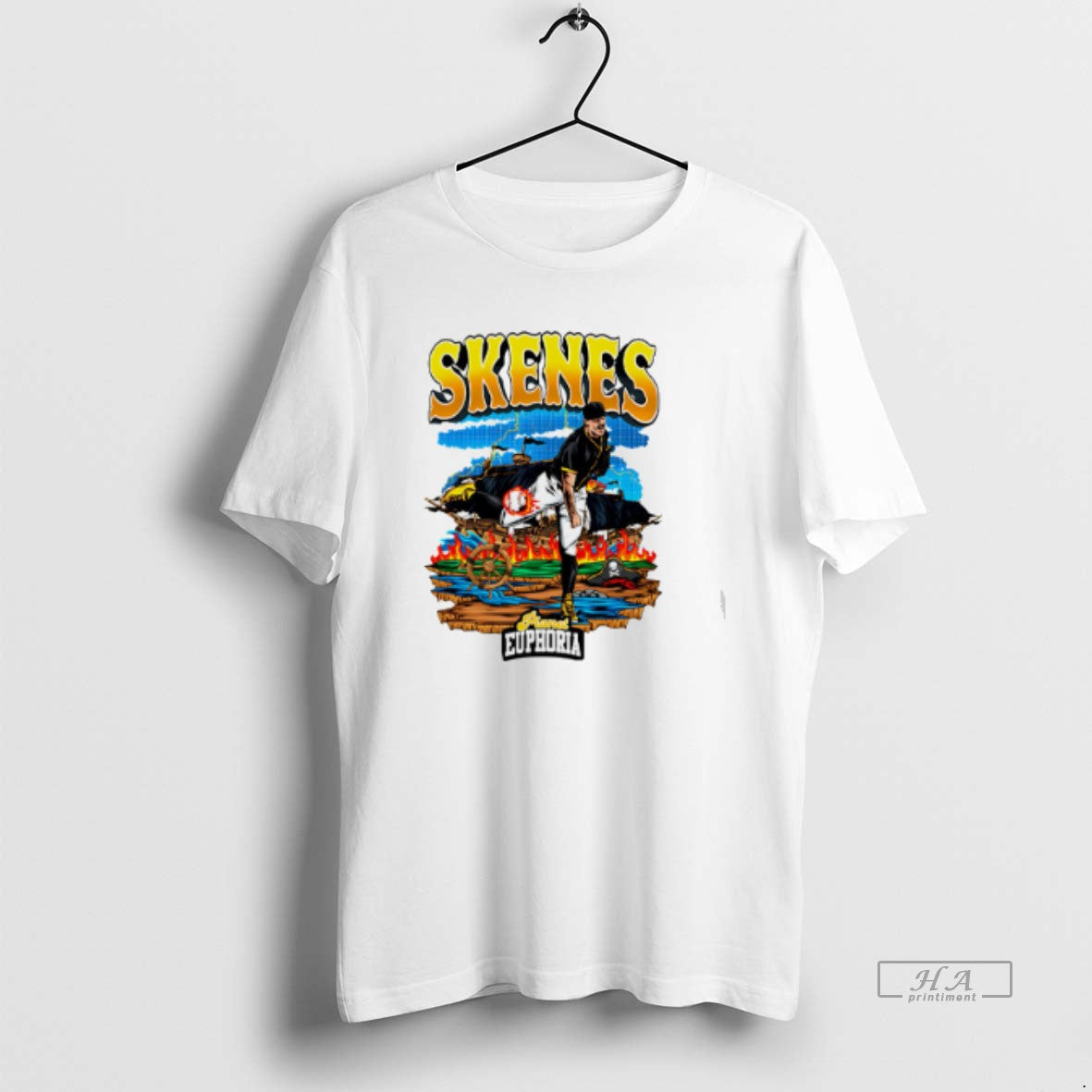 Official Paul Skenes Pittsburgh Pirates Hand Drawn Artwork T-Shirts, Hoodie, Sweatshirt - T-Shirt, Sweatshirt, Hoodie
