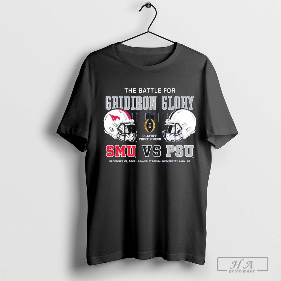 Official Penn State Nittany Lions Vs Smu Mustangs Battle Gridiron Glory 2024 Playoff T-Shirts, Hoodie, Sweatshirt - T-Shirt, Sweatshirt, Hoodie