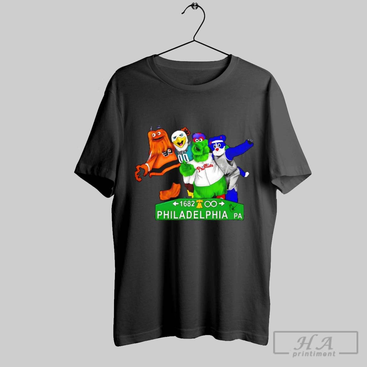 Official Philadelphia Pa Mascots 1682 T-Shirts, Hoodie, Sweatshirt - T-Shirt, Sweatshirt, Hoodie