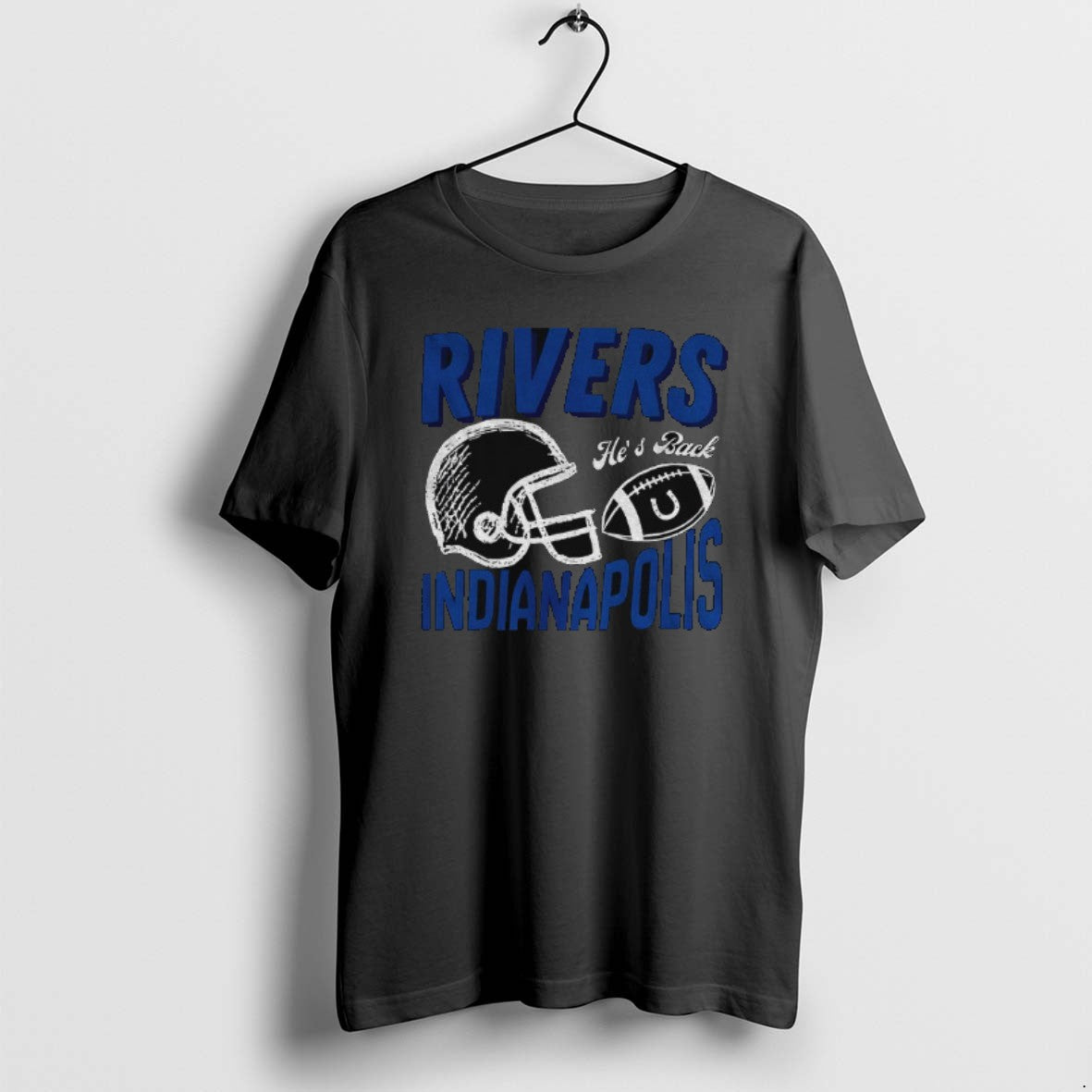 Official Phillip Rivers Hes Back Indianapolis Colts Football T-Shirts, Hoodie, Sweatshirt - T-Shirt, Sweatshirt, Hoodie