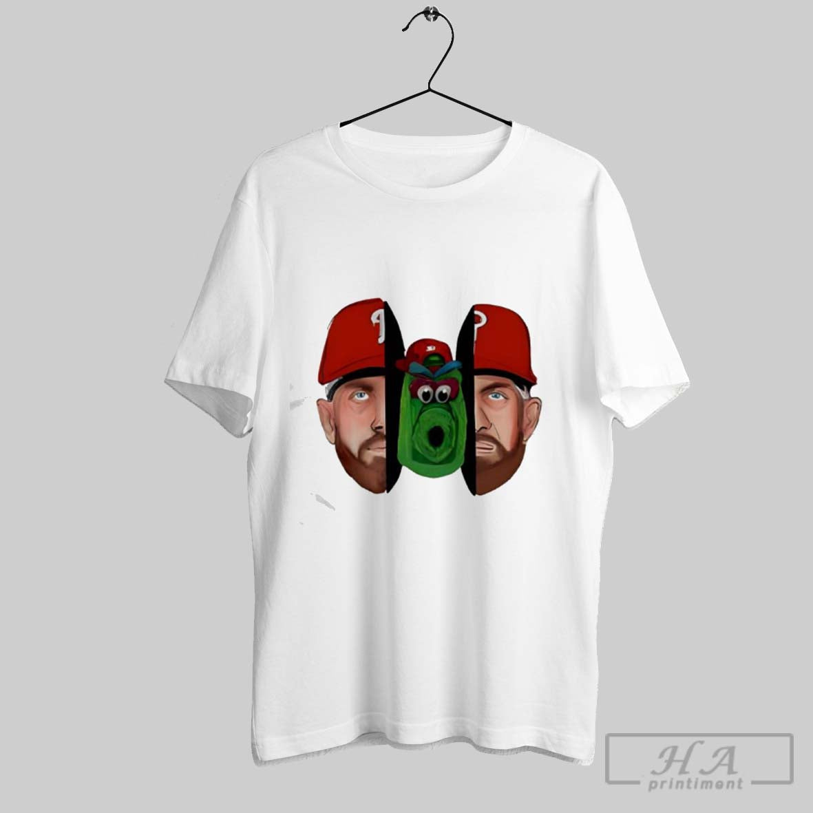 Official Philly Split Personality Bryce Phanatic Vintage Baseball Mascot T-Shirts, Hoodie, Sweatshirt - T-Shirt, Sweatshirt, Hoodie
