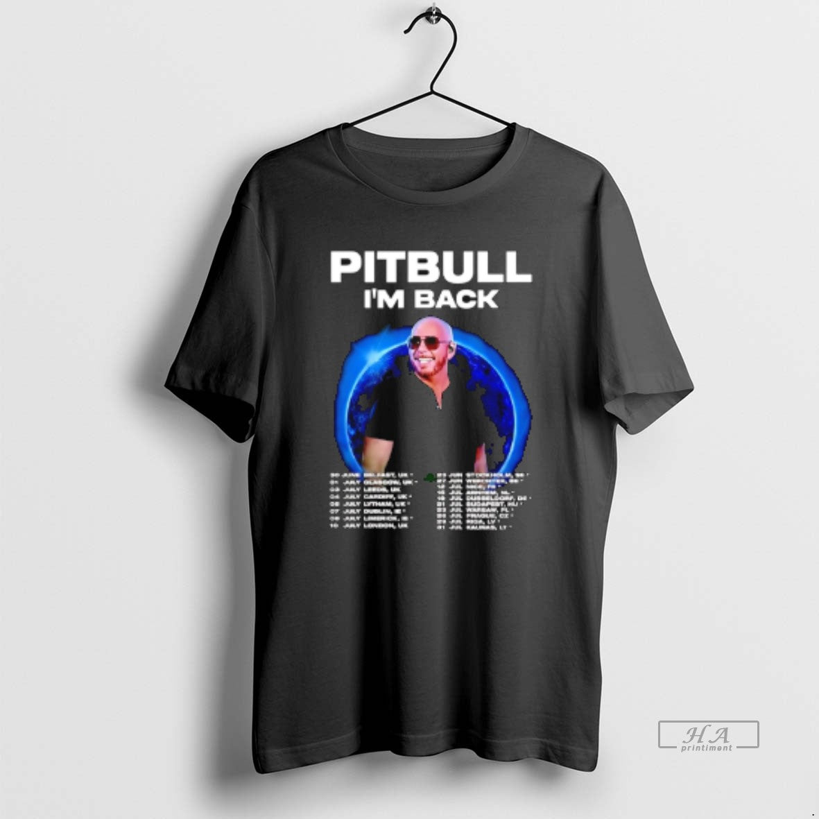 Official Pitbull Im Back Fan Tour 2025 Concert Dates Inspired T-Shirts, Hoodie, Sweatshirt - T-Shirt, Sweatshirt, Hoodie