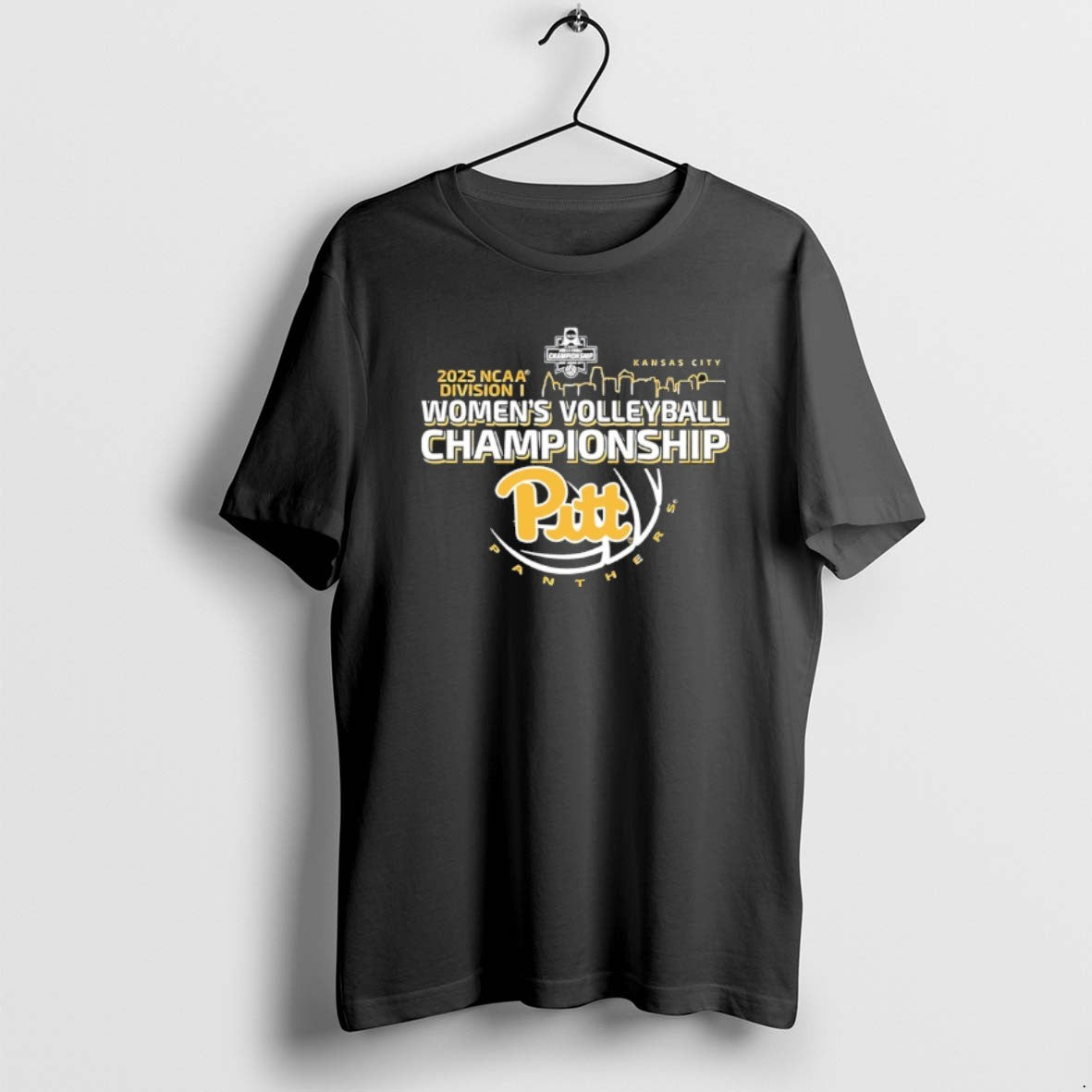 Official Pitt Panthers 2025 D1 Volleyball Championship Kc Skyline T-Shirts, Hoodie, Sweatshirt - T-Shirt, Sweatshirt, Hoodie