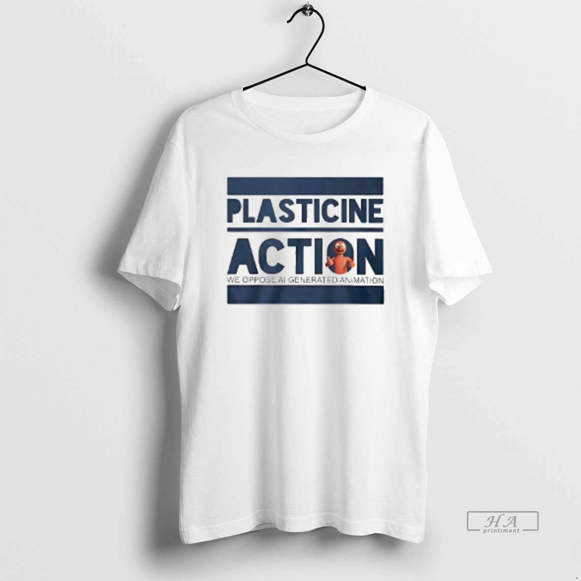 Official Plasticine Action We Oppose Ai Generated Animation T-Shirts, Hoodie, Sweatshirt - T-Shirt, Sweatshirt, Hoodie