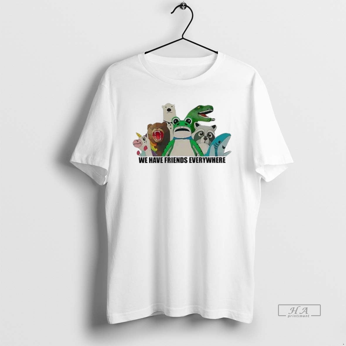 Official Portland Frog We Have Friends Everywhere T-Shirts, Hoodie, Sweatshirt - T-Shirt, Sweatshirt, Hoodie