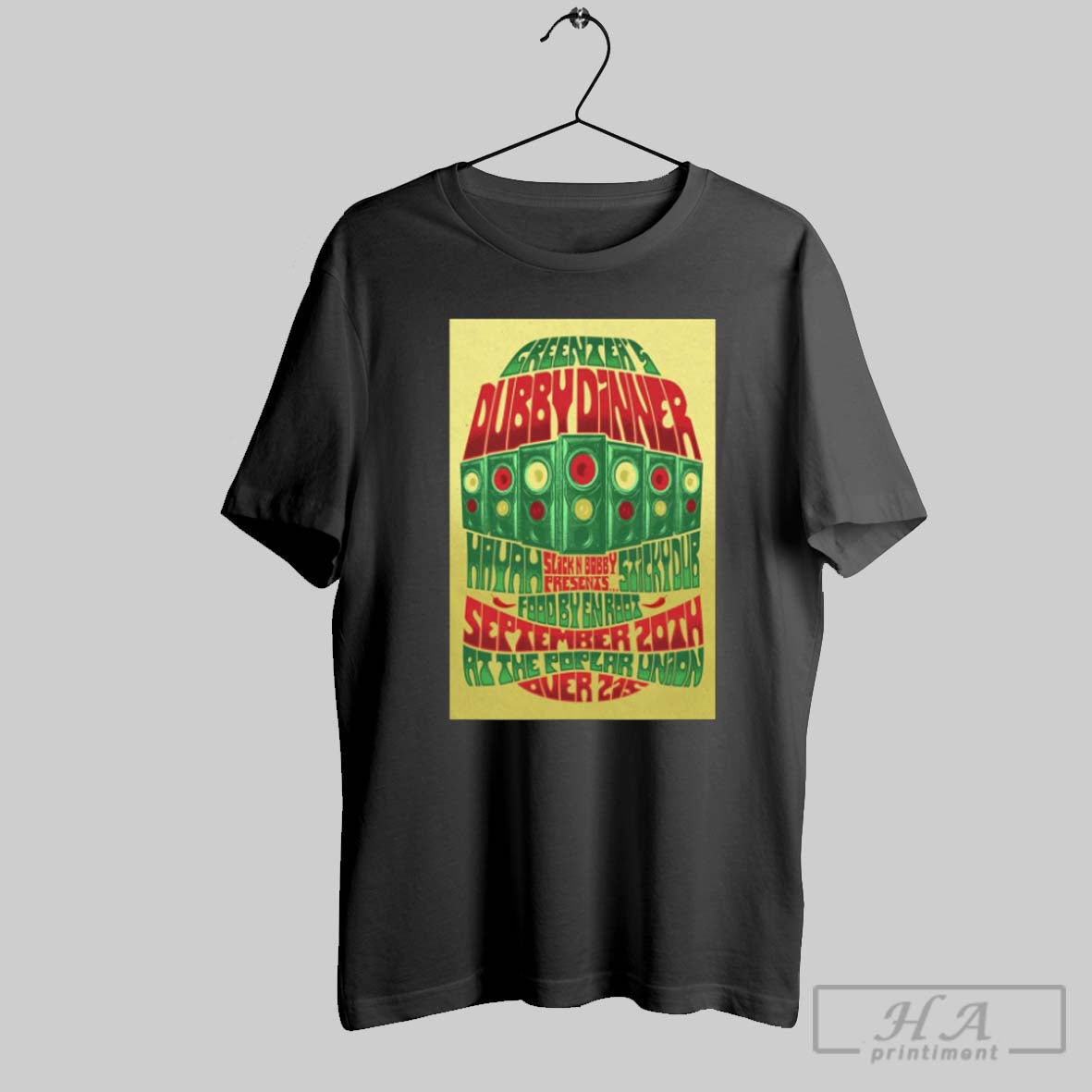 Official Poster Greenteas Dubby Dinner Fall Tour September 2025 Poplar Union London T-Shirts, Hoodie, Sweatshirt - T-Shirt, Sweatshirt, Hoodie