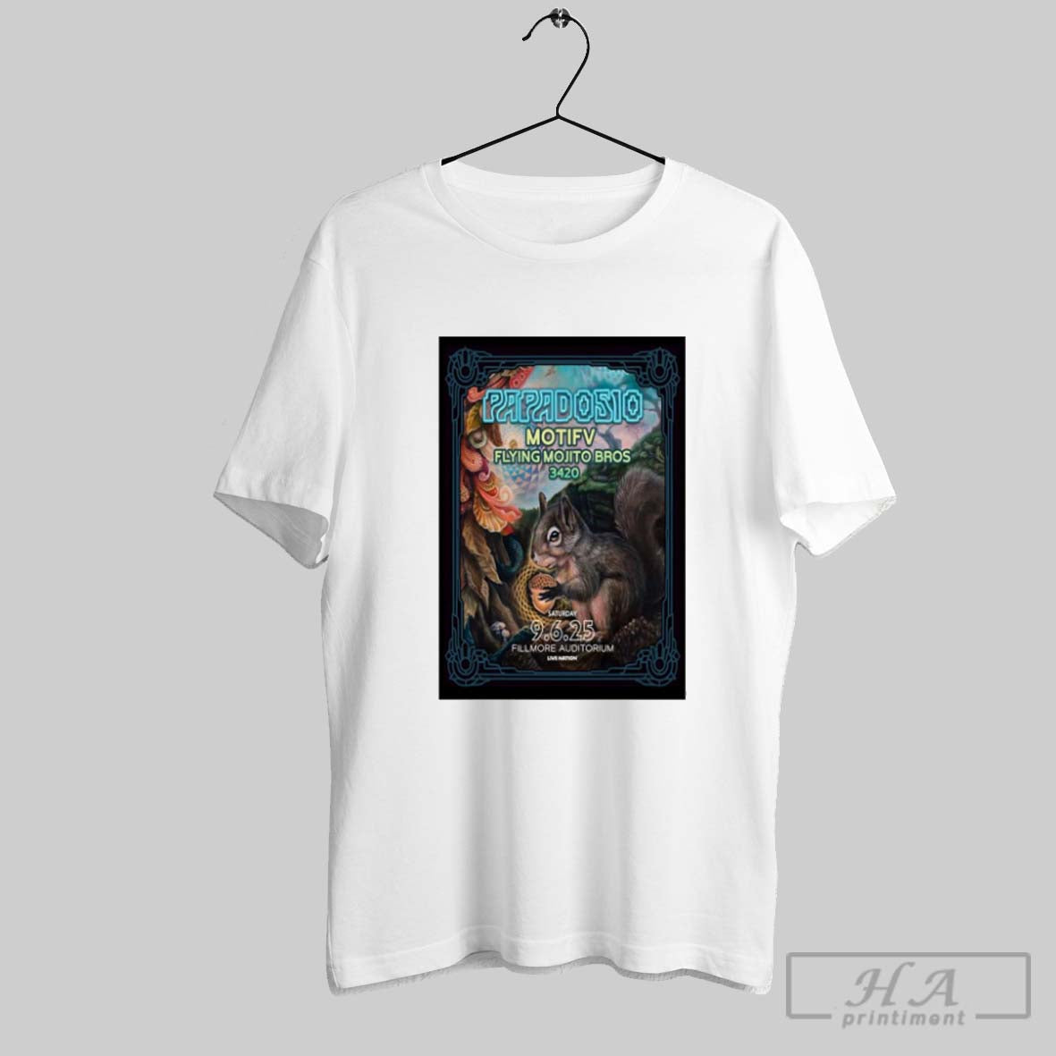 Official Poster Papadosio Fillmore Auditorium Denver Co September 6 2025 T-Shirts, Hoodie, Sweatshirt - T-Shirt, Sweatshirt, Hoodie