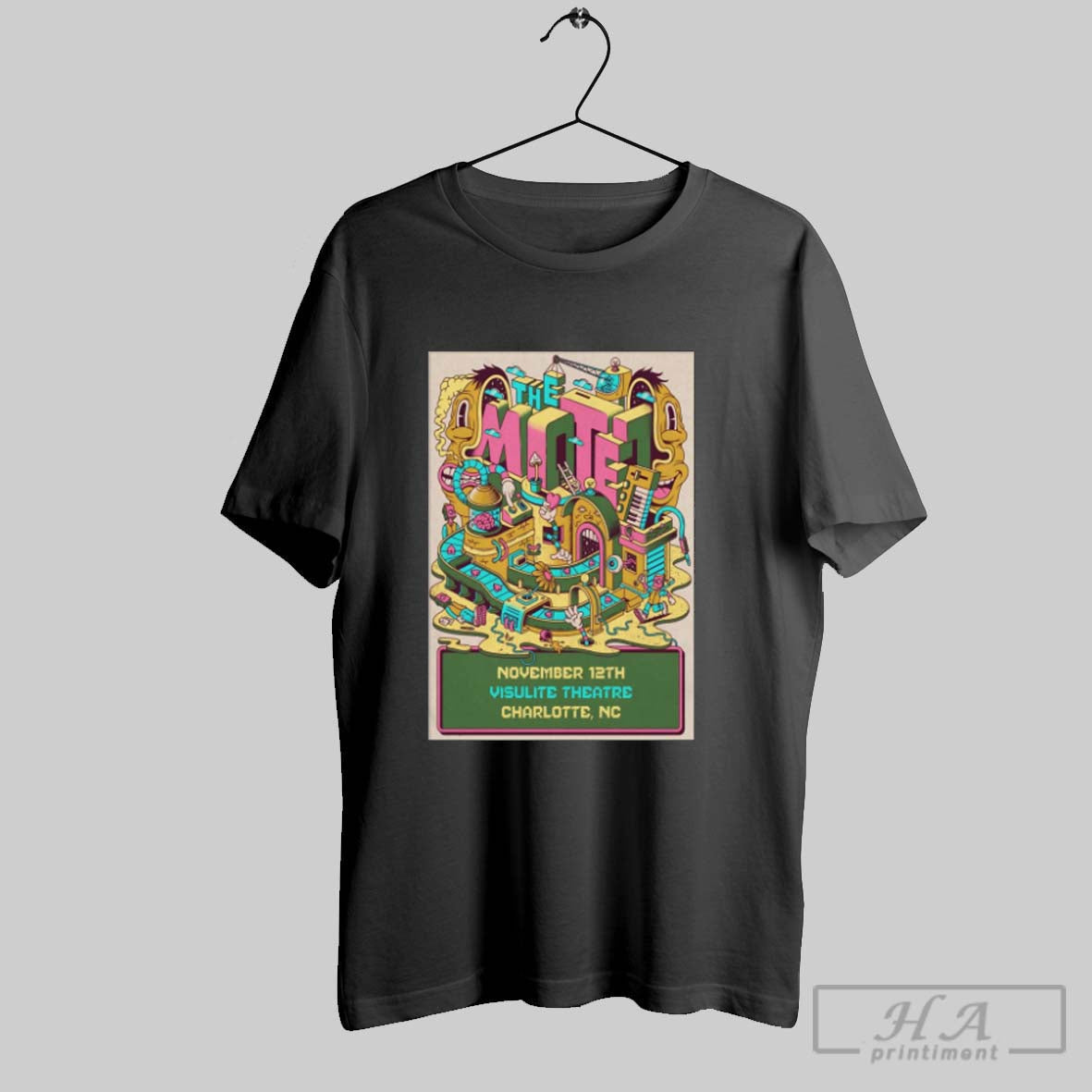 Official Poster Motet November 12 2025 Visulite Theatre Charlotte Nc T-Shirts, Hoodie, Sweatshirt - T-Shirt, Sweatshirt, Hoodie