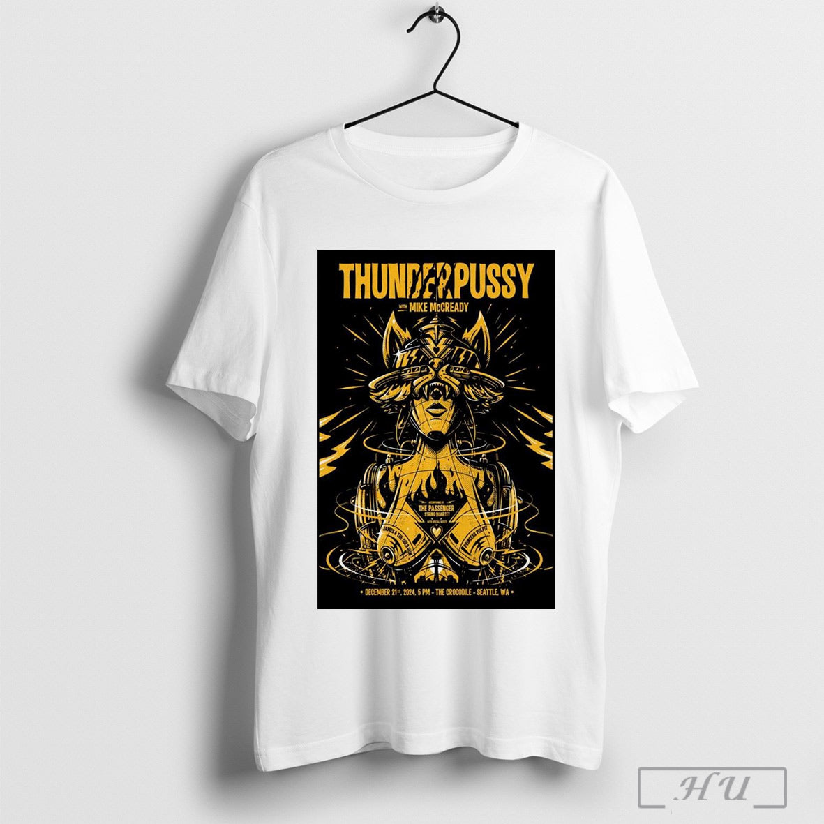 Official Poster Thunderpussy Crocodile Seattle Wa December 21 2024 T-Shirts, Hoodie, Sweatshirt - T-Shirt, Sweatshirt, Hoodie
