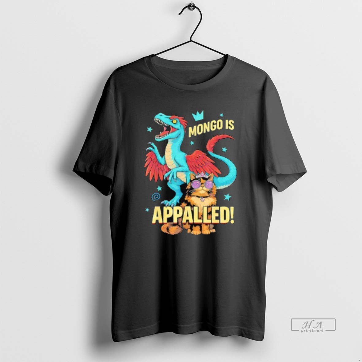 Official Princess Cat Riding Dinosaur Mongo Is Appalled Vintage T-Shirts, Hoodie, Sweatshirt - T-Shirt, Sweatshirt, Hoodie