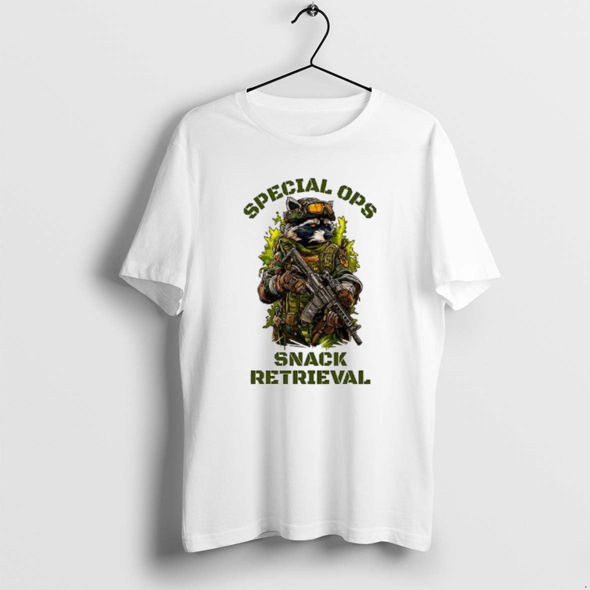 Official Raccoon Combat Gear Ops Snack Retieval T-Shirts, Hoodie, Sweatshirt - T-Shirt, Sweatshirt, Hoodie