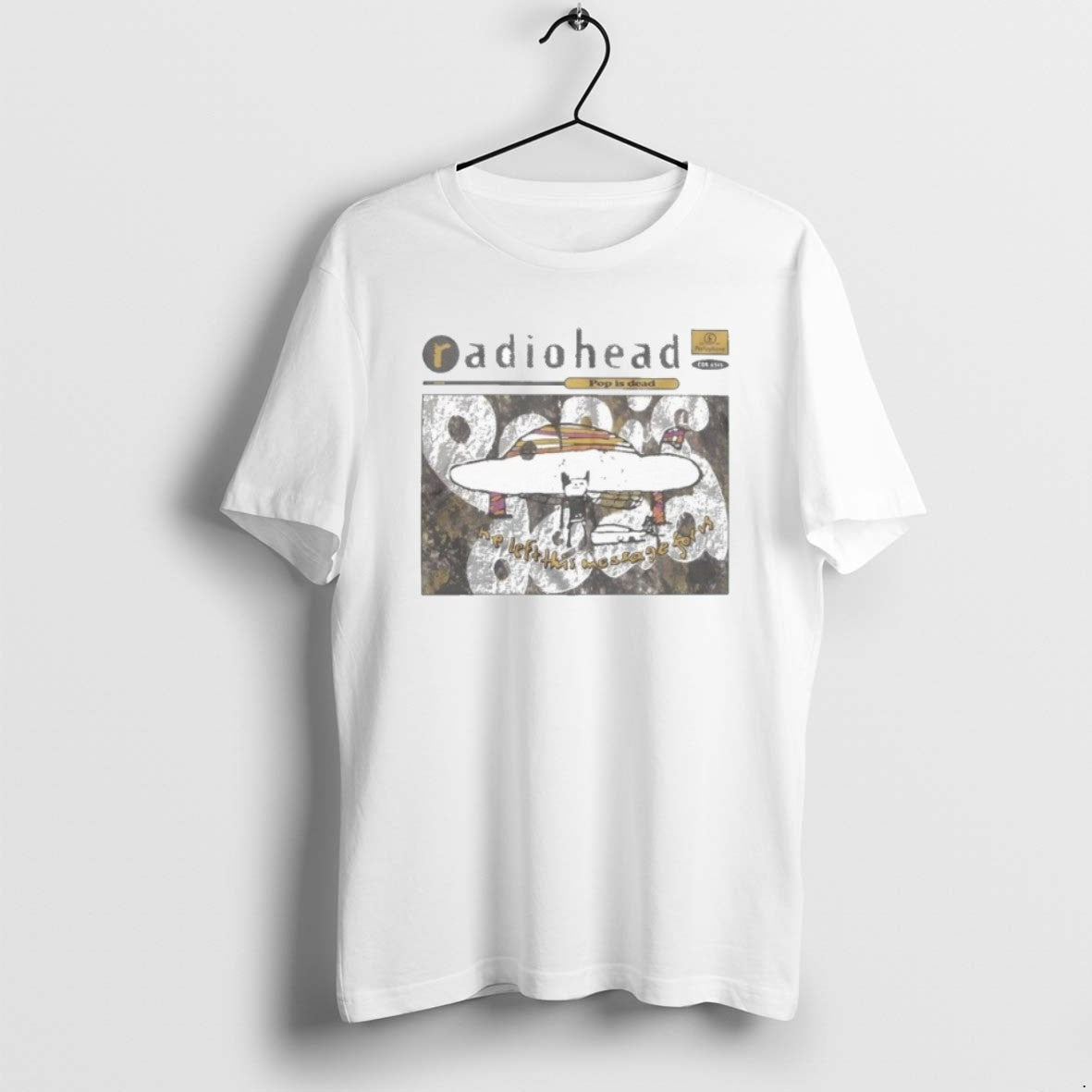 Official Radiohead Pop Is Dead He Left This Message Us T-Shirts, Hoodie, Sweatshirt - T-Shirt, Sweatshirt, Hoodie