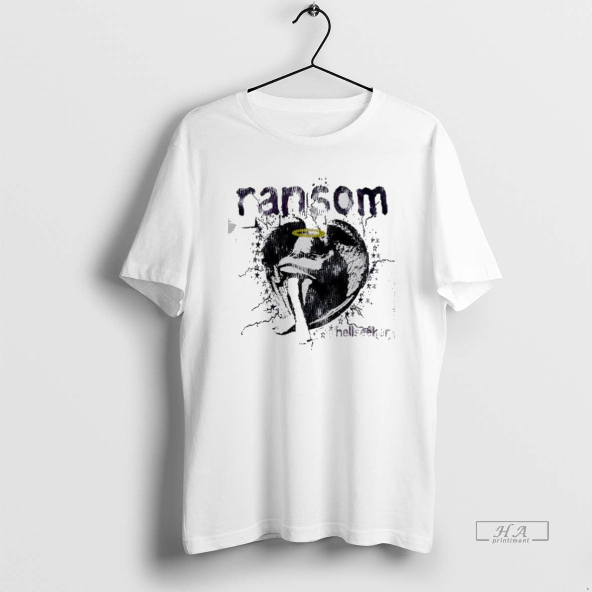 Official Ransom Hellseeker Vintage T-Shirts, Hoodie, Sweatshirt - T-Shirt, Sweatshirt, Hoodie