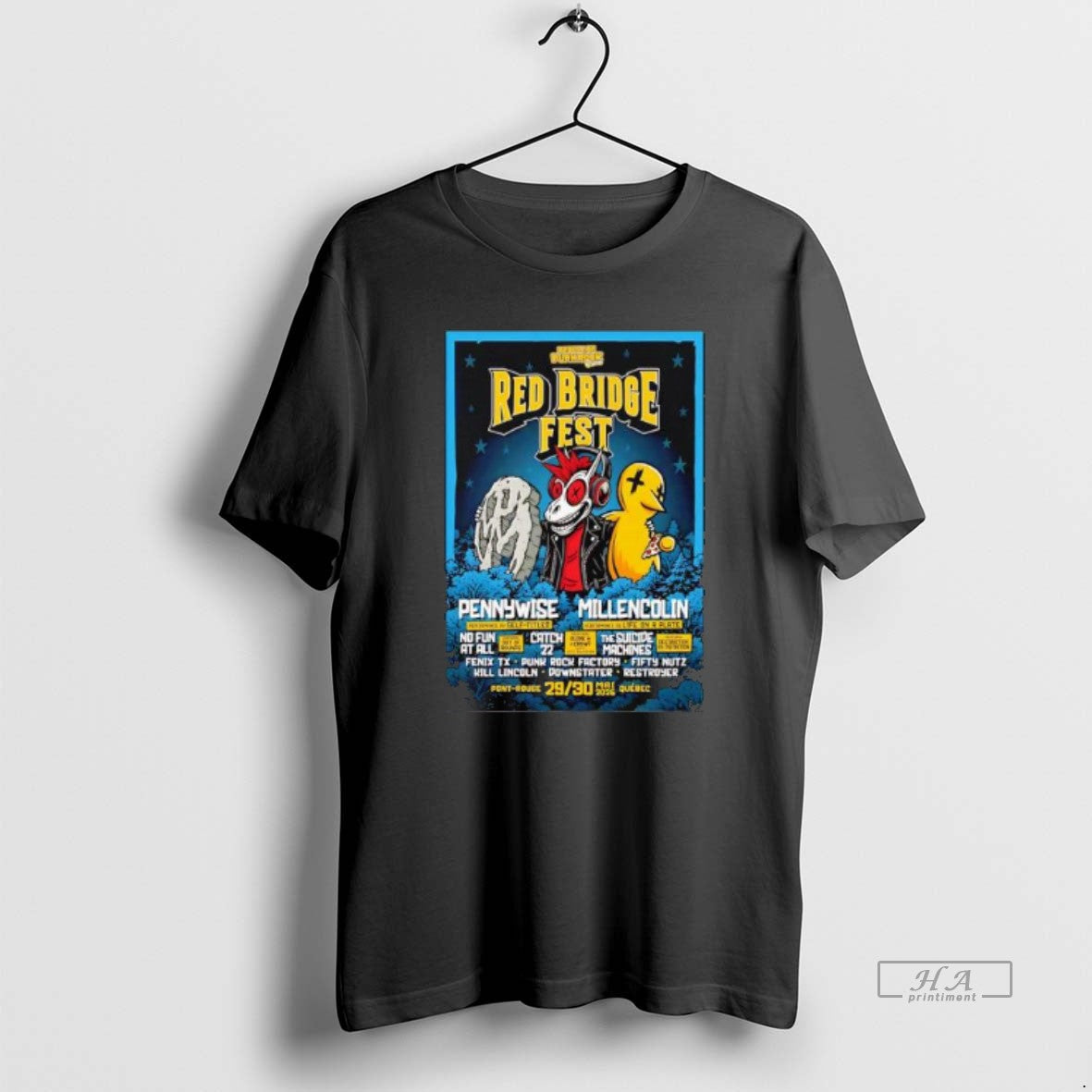 Official Red Bridge Fest People Punk Rock 5 29 5 0 2026 Quebec T-Shirts, Hoodie, Sweatshirt - T-Shirt, Sweatshirt, Hoodie