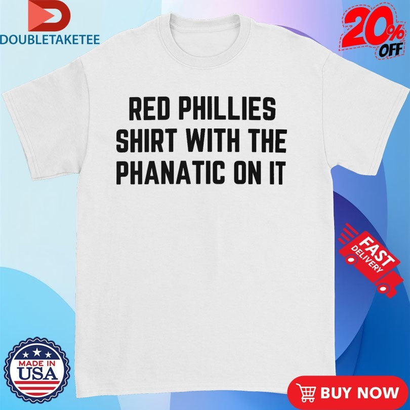 Red Phillies Shirt With The Phanatic On It Meta Shirts Unisex T-shirt, Sweatshirt, Hoodie, Long Sleeve Tee - T-Shirt, Sweatshirt, Hoodie