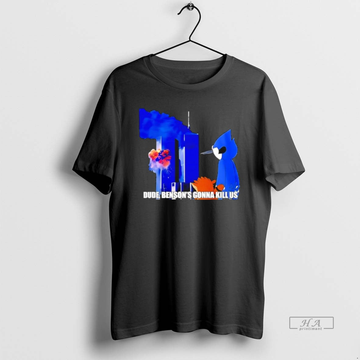 Official Regular Show 911 Meme Dude Bensons Gonna Kill Us T-Shirts, Hoodie, Sweatshirt - T-Shirt, Sweatshirt, Hoodie