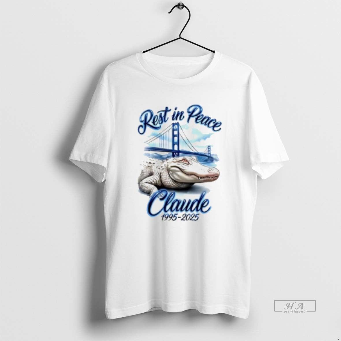 Official Rest Peace Claude 1995 2025 Crocodile T-Shirts, Hoodie, Sweatshirt - T-Shirt, Sweatshirt, Hoodie