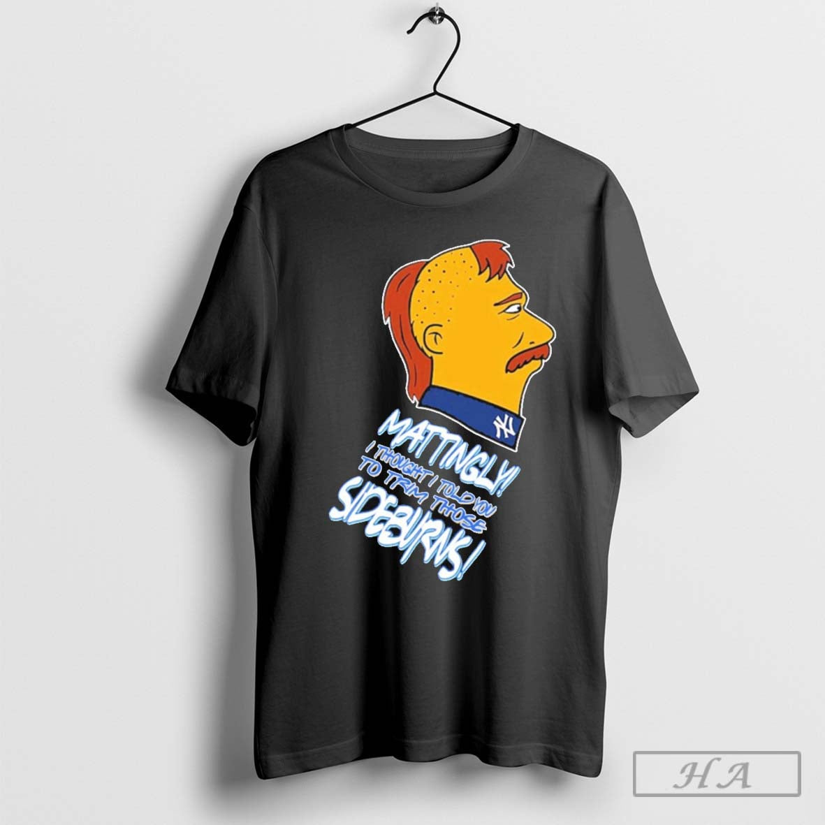 Official Retro Baseball Don Mattingly Trim Those Sideburns T-Shirts, Hoodie, Sweatshirt - T-Shirt, Sweatshirt, Hoodie