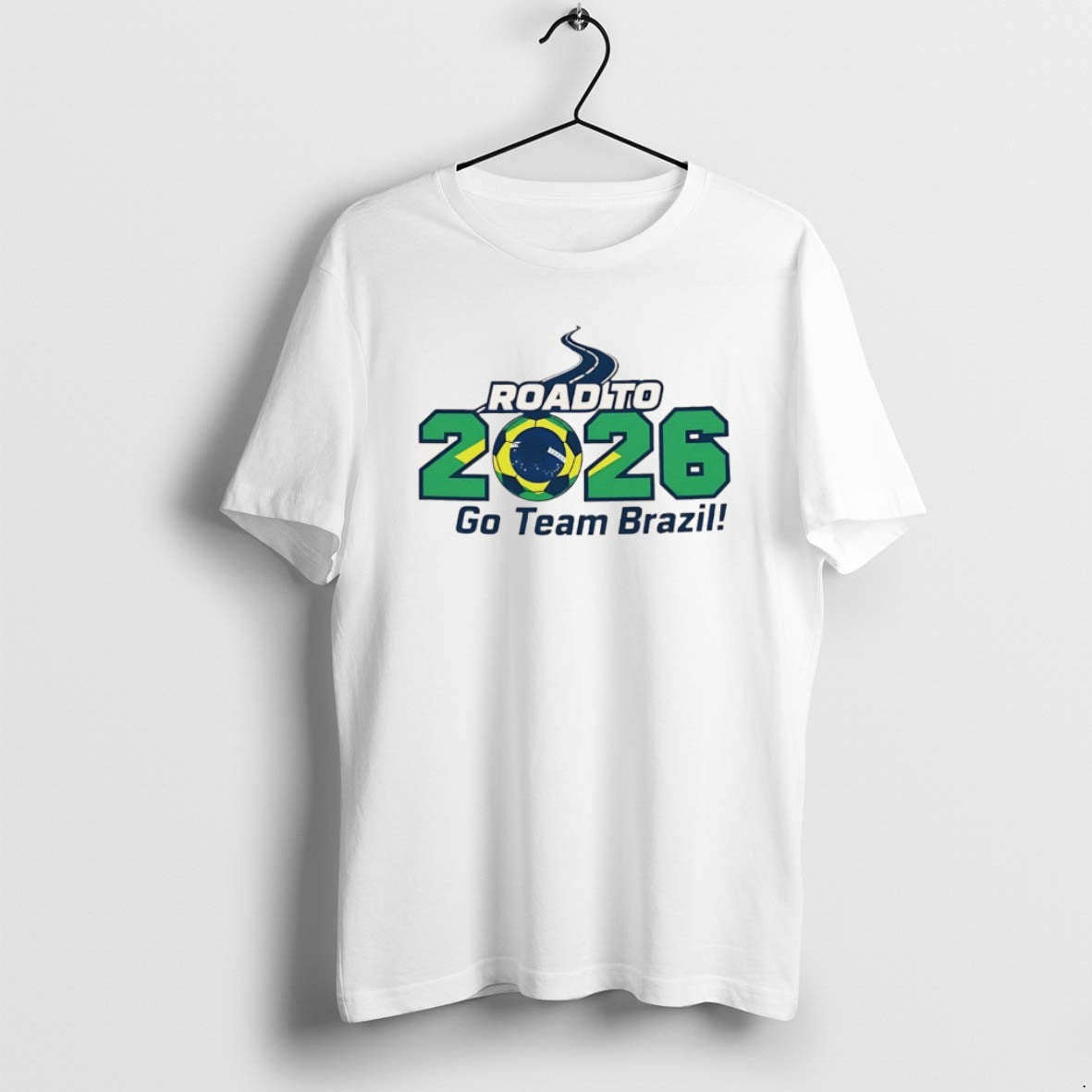 Official Road 2026 Go Team Brazil Fan Gear Soccer T-Shirts, Hoodie, Sweatshirt - T-Shirt, Sweatshirt, Hoodie