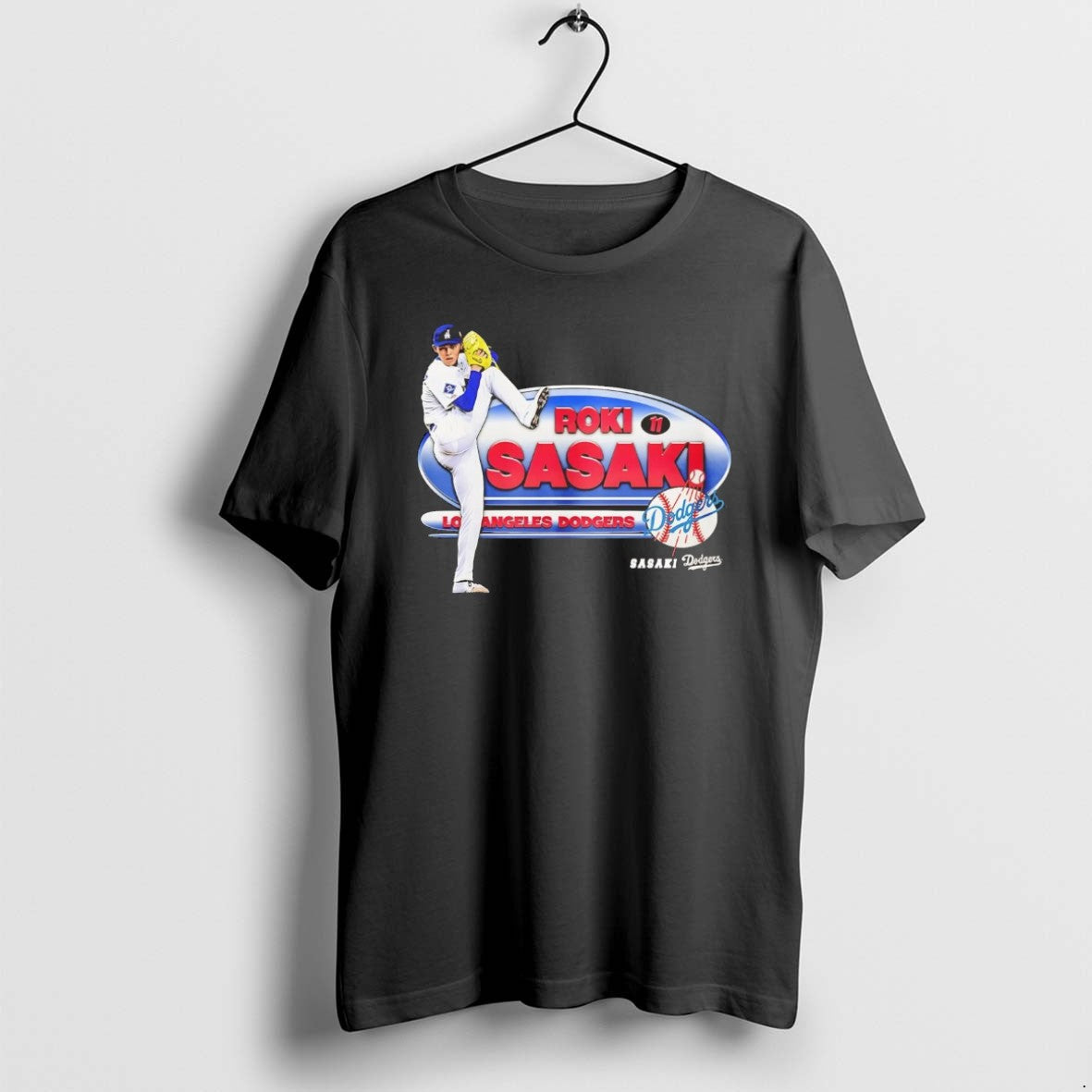 Official Roki Sasaki Starting Pitcher Los Angeles Dodgers Chriast T-Shirts, Hoodie, Sweatshirt - T-Shirt, Sweatshirt, Hoodie