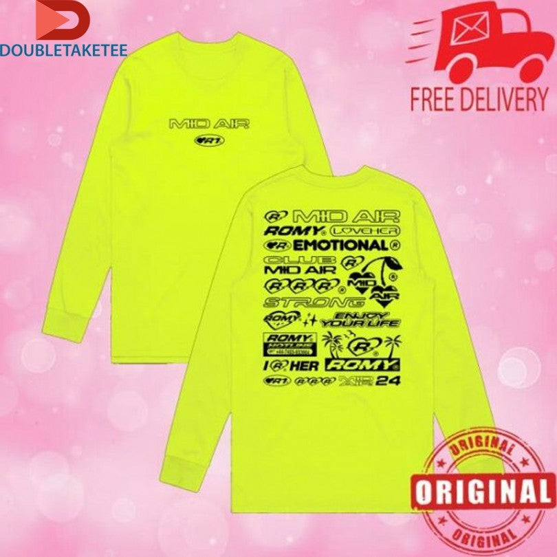 Romy Mid Air Anniversary T-shirts Unisex T-shirt, Sweatshirt, Hoodie, Long Sleeve Tee - T-Shirt, Sweatshirt, Hoodie
