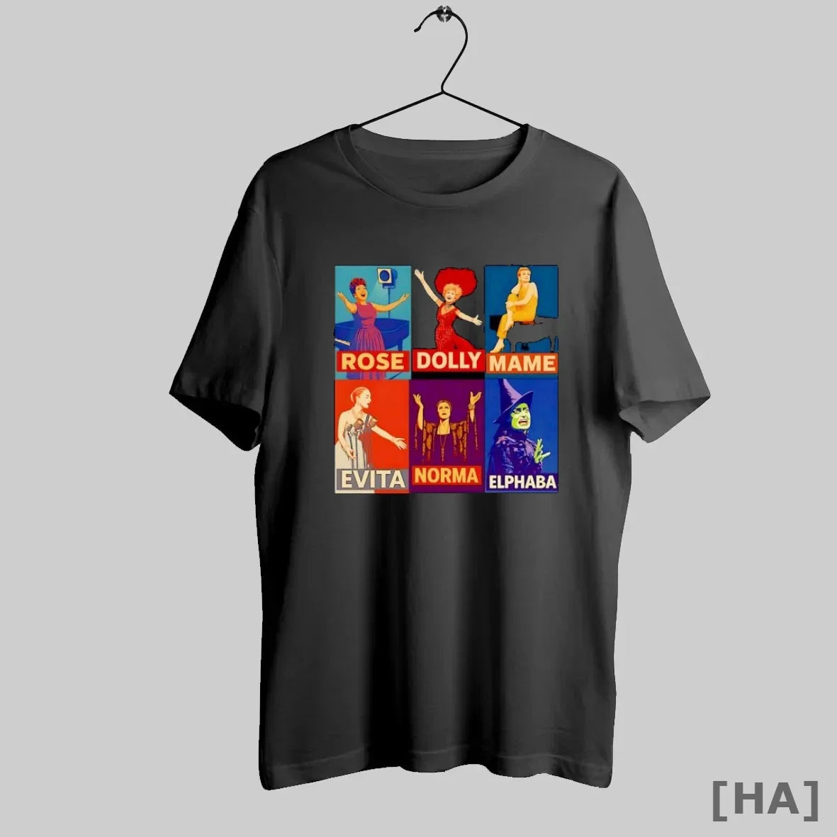 Official Rose Dolly Mame Evita Norma Elphaba Broadway Musical Theater Collage T-Shirts, Hoodie, Sweatshirt - T-Shirt, Sweatshirt, Hoodie