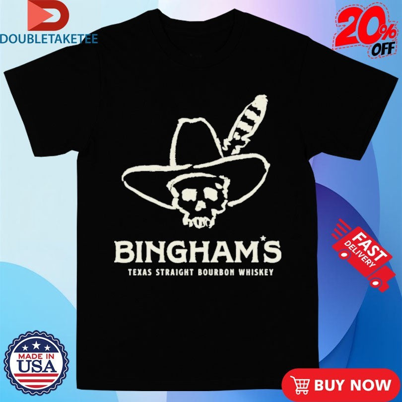 Ryan Bingham Texas Straight Bourbon Whiskey Skull Logo Shirts Unisex T-shirt, Sweatshirt, Hoodie, Long Sleeve Tee - T-Shirt, Sweatshirt, Hoodie