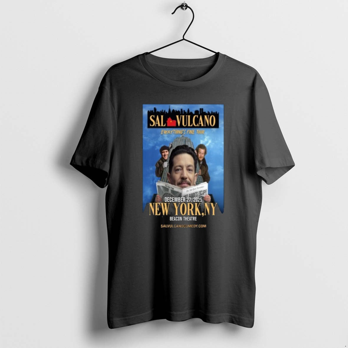 Official Sal Vulcano New York December 27 2025 Show T-Shirts, Hoodie, Sweatshirt - T-Shirt, Sweatshirt, Hoodie