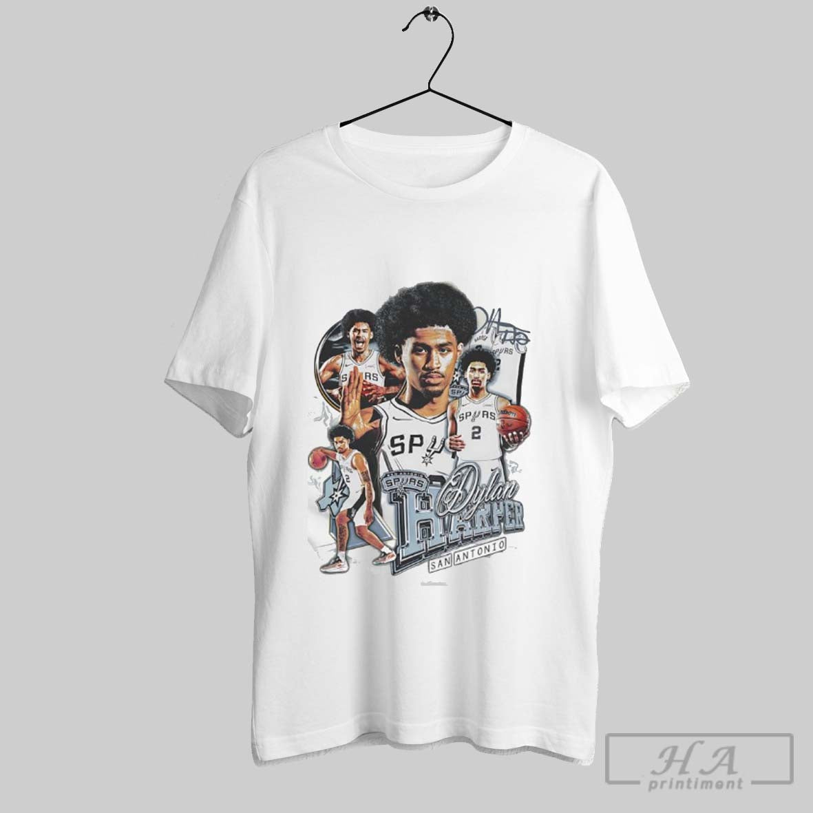 Official San Antonio Spurs Dylan Harper Signature T-Shirts, Hoodie, Sweatshirt - T-Shirt, Sweatshirt, Hoodie