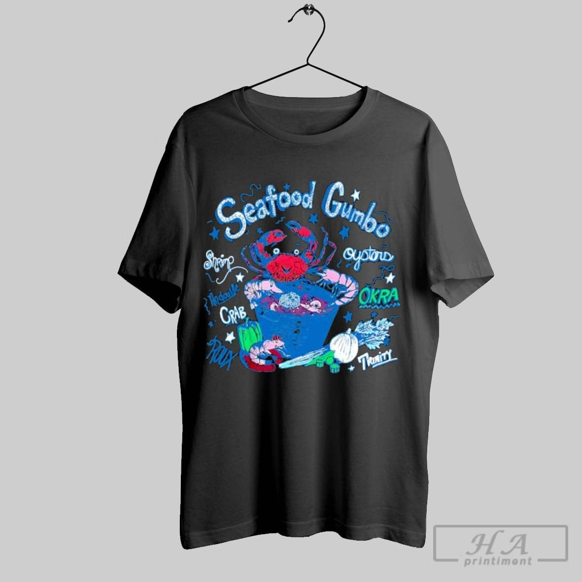 Official Seafood Gumbo Shrimp Andouille Crab Roux T-Shirts, Hoodie, Sweatshirt - T-Shirt, Sweatshirt, Hoodie