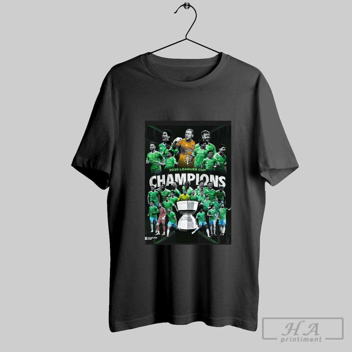 Official Seattle Sounders 2025 Leagues Cup Champions Poster T-Shirts, Hoodie, Sweatshirt - T-Shirt, Sweatshirt, Hoodie
