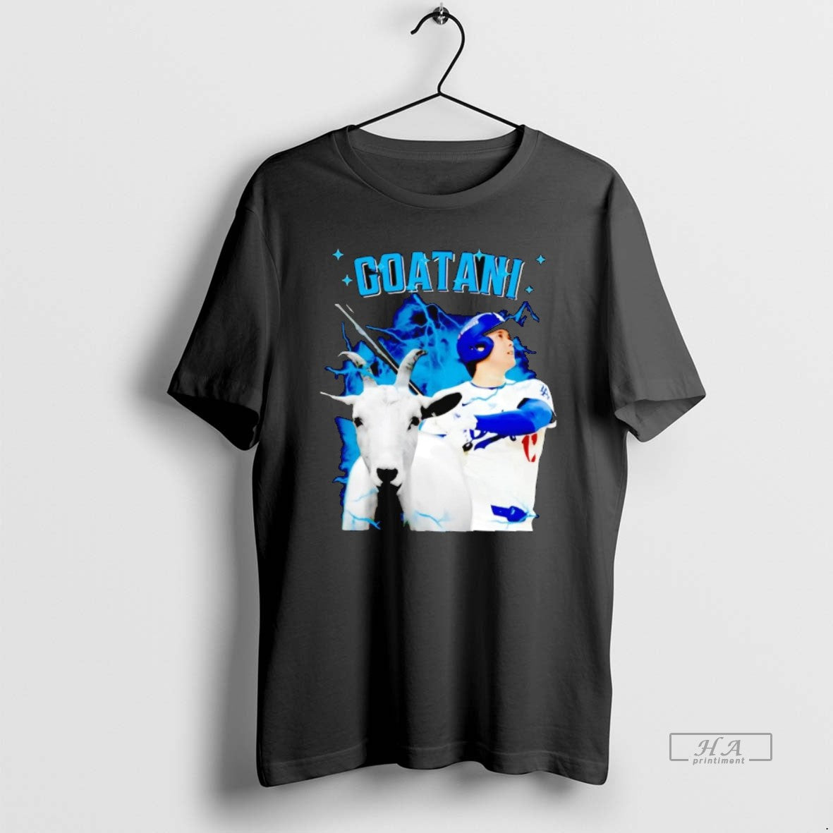 Official Shohei Ohtani Goat Goatani Dodgers T-Shirts, Hoodie, Sweatshirt - T-Shirt, Sweatshirt, Hoodie